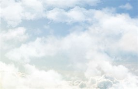 天空中白云飘动CSS3特效